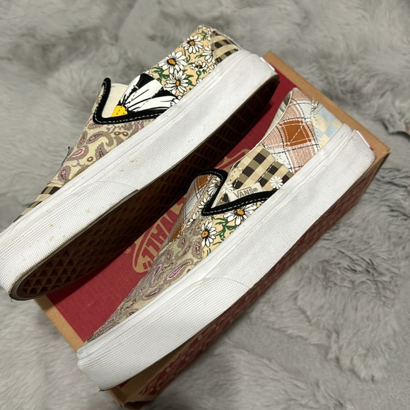 VANS slip on meadow patchwork shoes - Picture 3 of 5